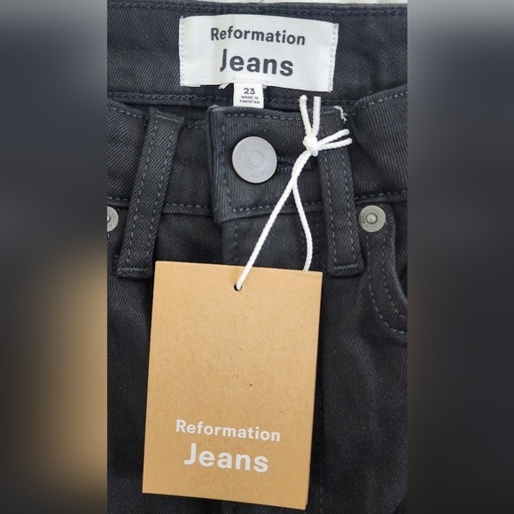 Reformation Wynn Ultra High Rise Straight Jeans (Size 23) - Picture 6 of 7